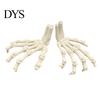 Eco Friendly Halloween Party Supplies Skeleton Hands, 3D Printed Hand Bones Model, Realistic Decorative Hands for Events Spooky Bone Claw Prop