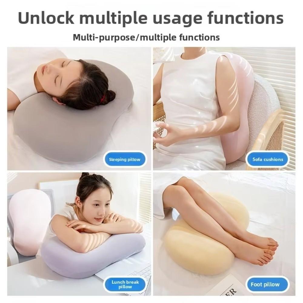 Low Pillow Core Memory Cotton Pillow Non Collapse Sleeping Pillow  Sleeping