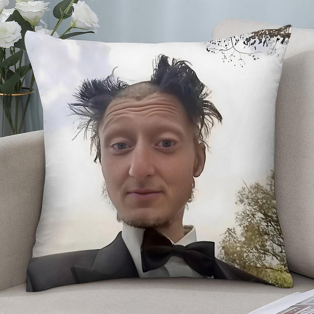 D-Daniel Larson Selfie Pillow Case 3D Print Polyester Fiber 45*45 Cm Home Sofa Throw Pillow Cover Decoration Festival Gift