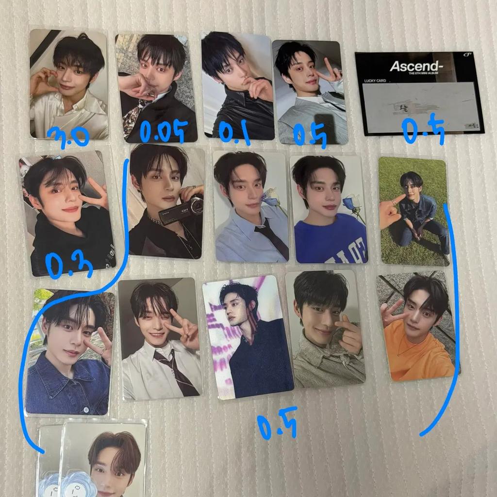 ZEROBASEONE ZB1 Kim Ji-woong music show Special photocard Ascend