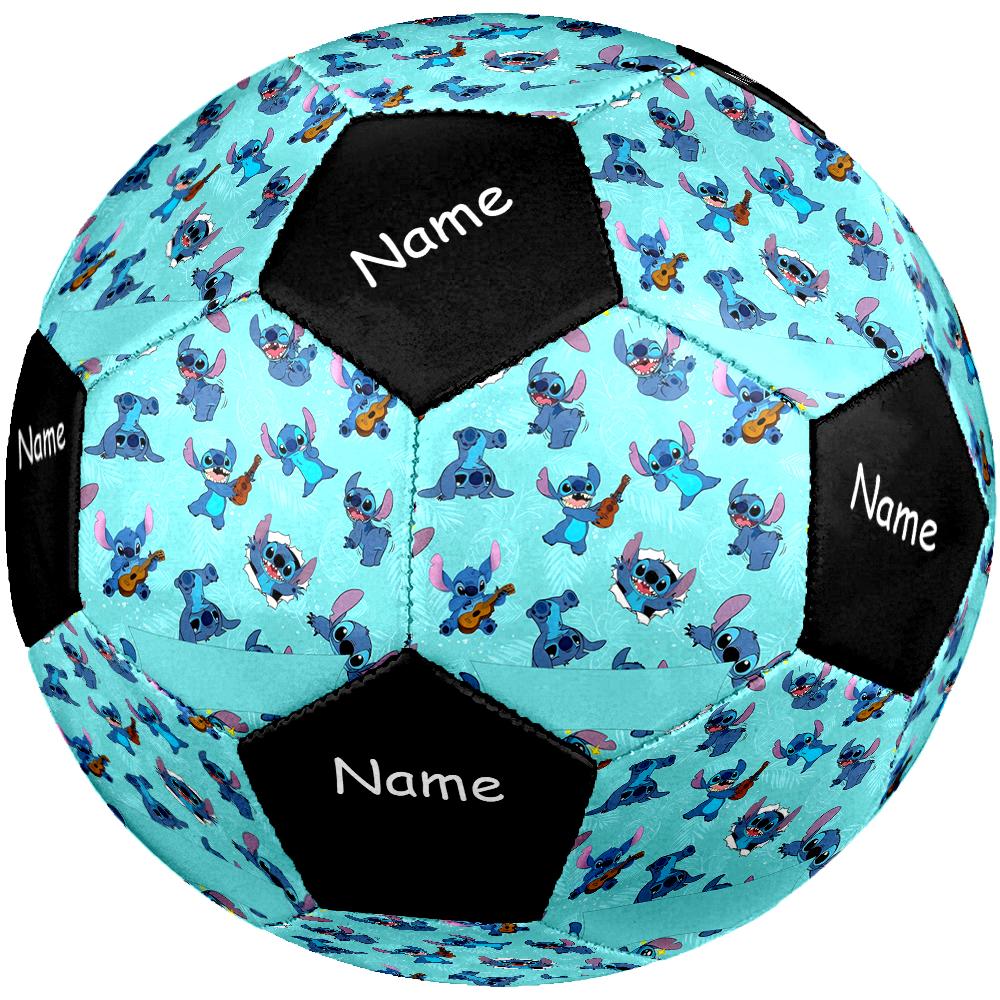 Custom Name Stitch Theme Size 5 Soccer Ball, Suitable for Both Indoor and Outdoor Matches, a Gift Suitable for Everyone.