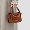Vegetable Basket Bag Women's New Messenger Bag Autumn and Winter Women's Bag Leather Bucket Bag Portable Small Bag