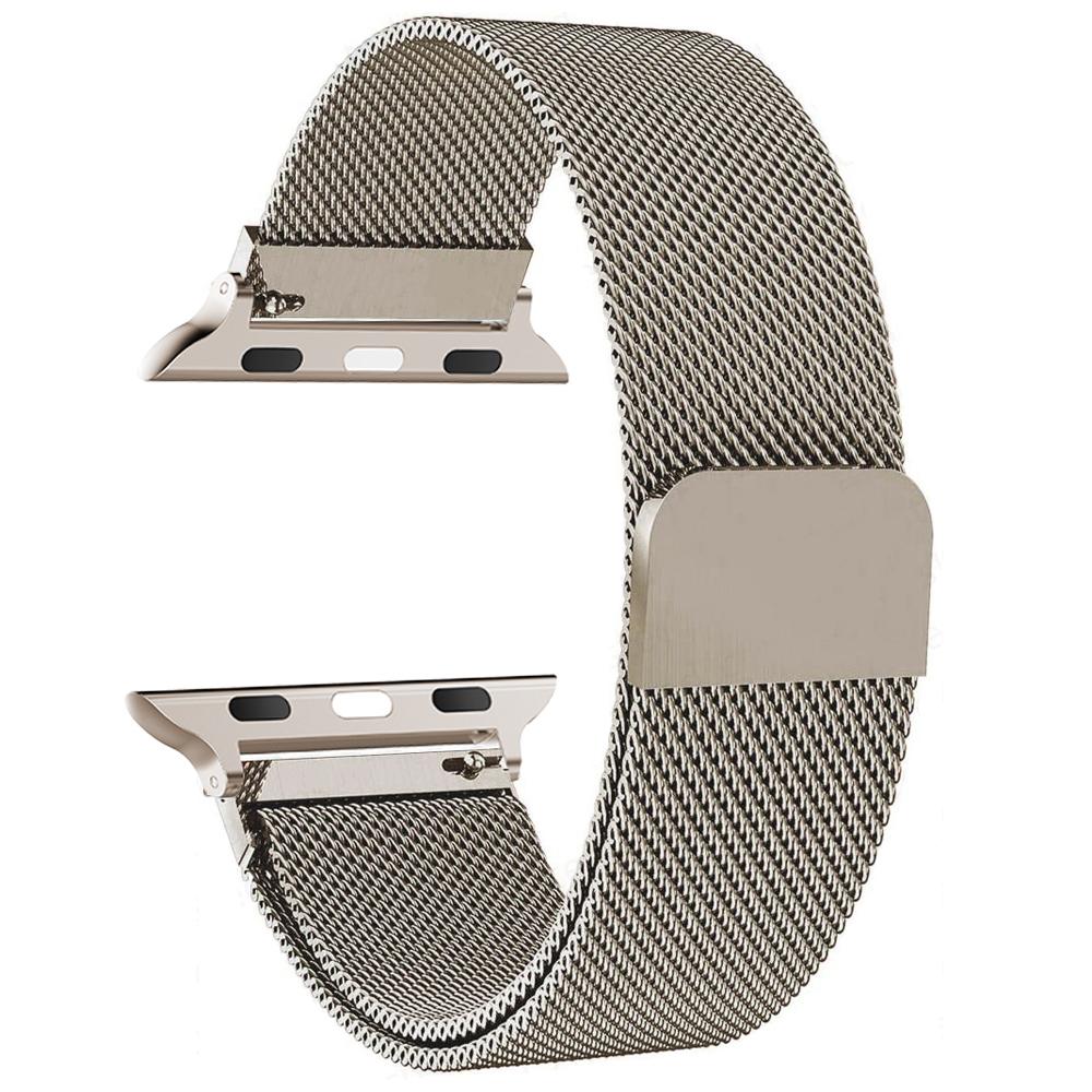 Milanese loop for apple Watch bands 40mm 44mm 46mm 49mm 45mm 41mm correa Bracelet iwatch Series 9 SE 7 6 8 11 10 ultra2 3 Straps