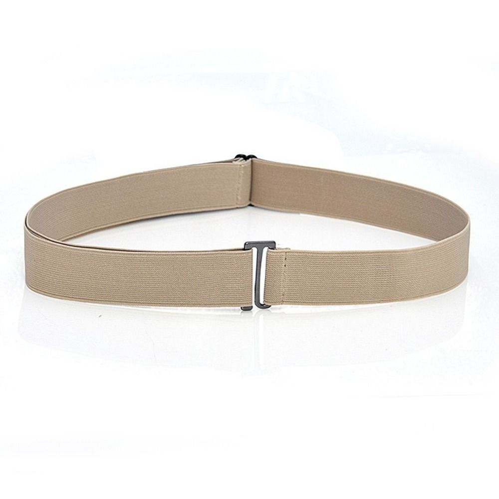Fashion Invisible Lazy Belt All-match Versatile Stretch Waistband Anti-Slip Pants Belt Women
