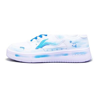 Li Ning Floating Boat Balance Lightweight Breathable Low Top Skateboard Shoes Unisex AGCS419-1(team1782-)