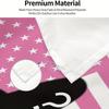 Custom Pink USA  America Flag 3X5 Ft Personalized Flags Design Your Image Funny Tapestry Poster Dorm Room, Living Room, Bedroom