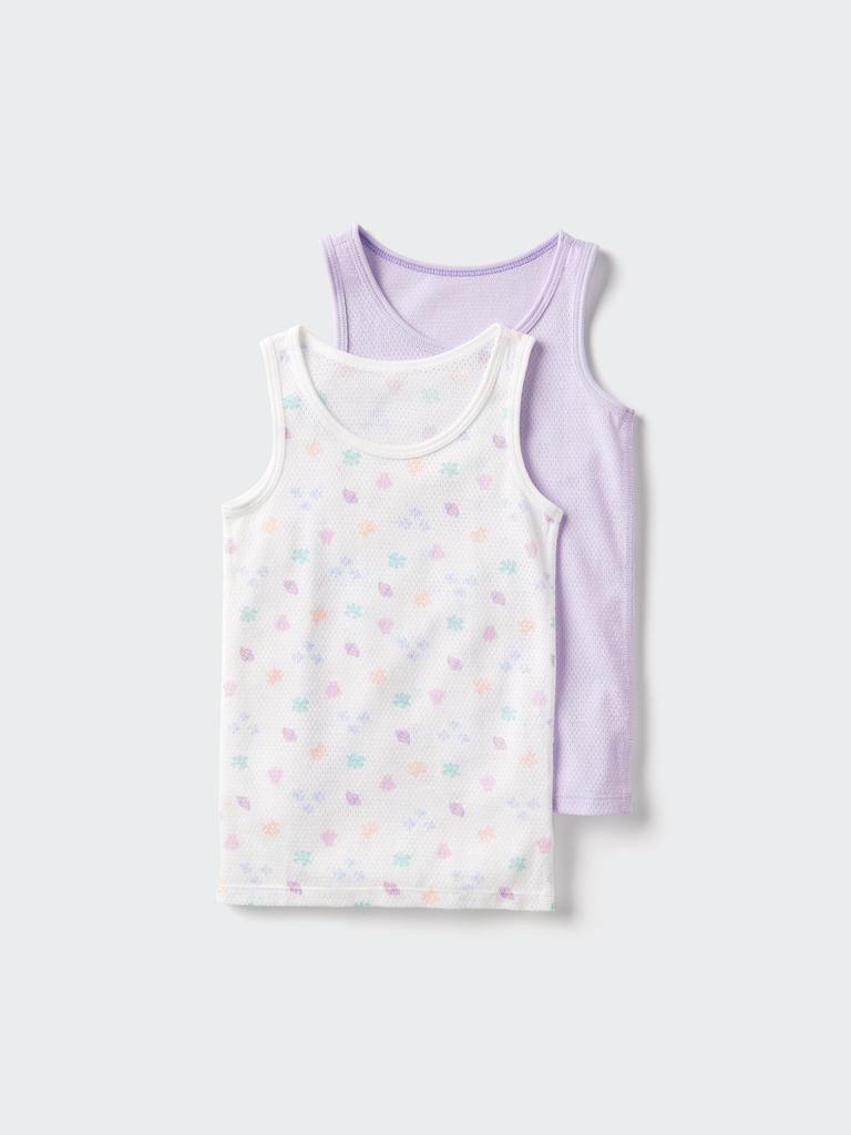 Uniqlo Japanisches Baumwoll-Netz-Tanktop 2er-Pack