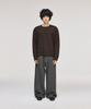 SIGNATURE Blend Shade Round Neck Knit [Brown]