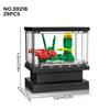 Micro Fish Tank Series Building Blocks Toy Desktop Model Creative Home Decoration Gift For Children