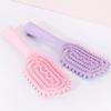 Hollow Out Breathable Hair Brush, Curling Styling Brush, Suitable for Exfoliating and Wet Hair, Suitable for All Hair Types