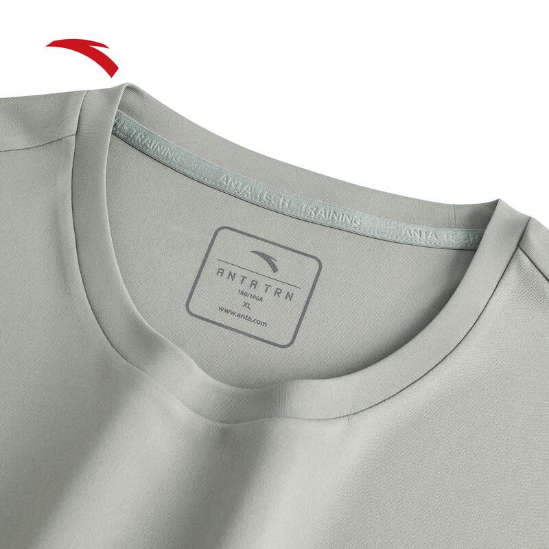 Anta Herren Quick-Dry Atmungsaktives Lauf-T-Shirt