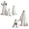Festive Spooky Atmosphere Ornaments Halloween Ghost Dog Decoration, Ornament with LED Lights And Floating Decor for Entryway Remote Control,