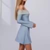 2026 Spring Women's Fashion: European & American Slim-Fit Dresses & Versatile Mini Skirts
