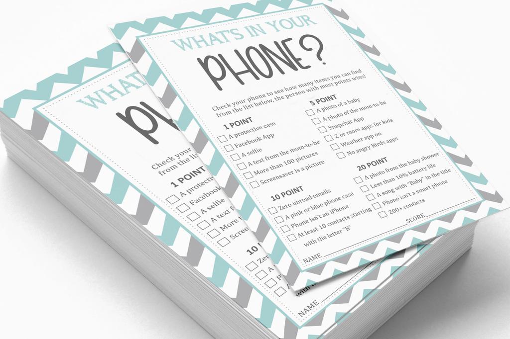 Inkdotpot 50 Sheet Ita    s A Boy Ita    s A Girl If The Price Is Right Baby Shower Game Chevron Gender Reveal Party