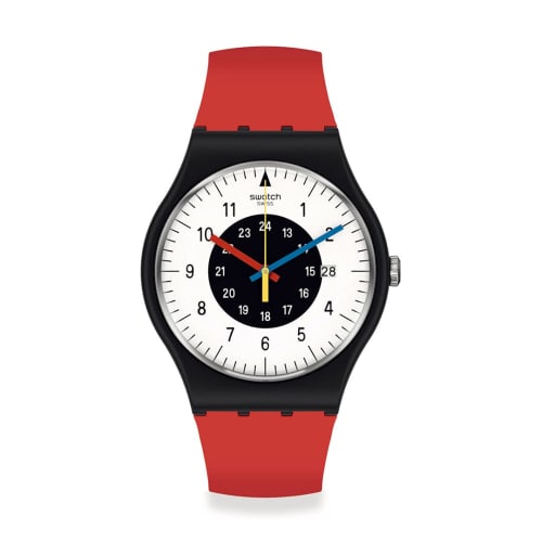 

Часы Swatch SO32B401 Красные