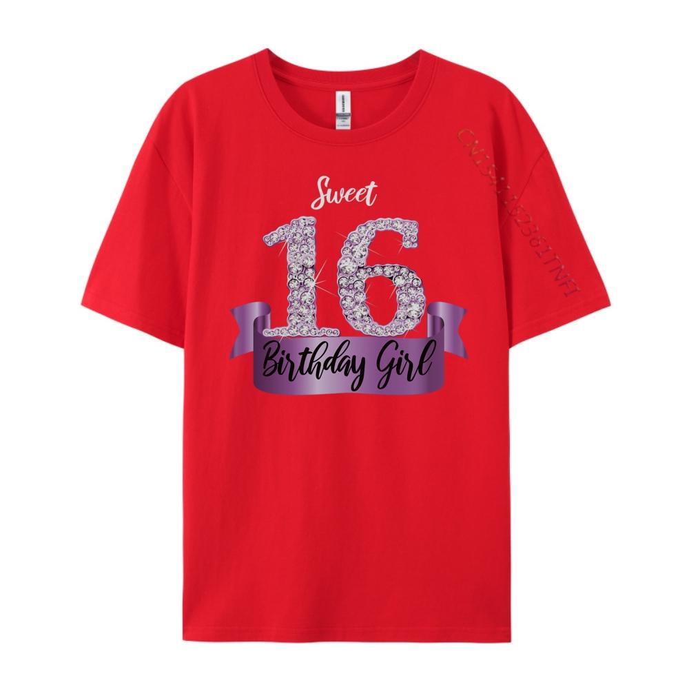 Cute Purple Black Sweet 16 Style I 16th Birthday Idea Luxury T Shirt T Shirt S
