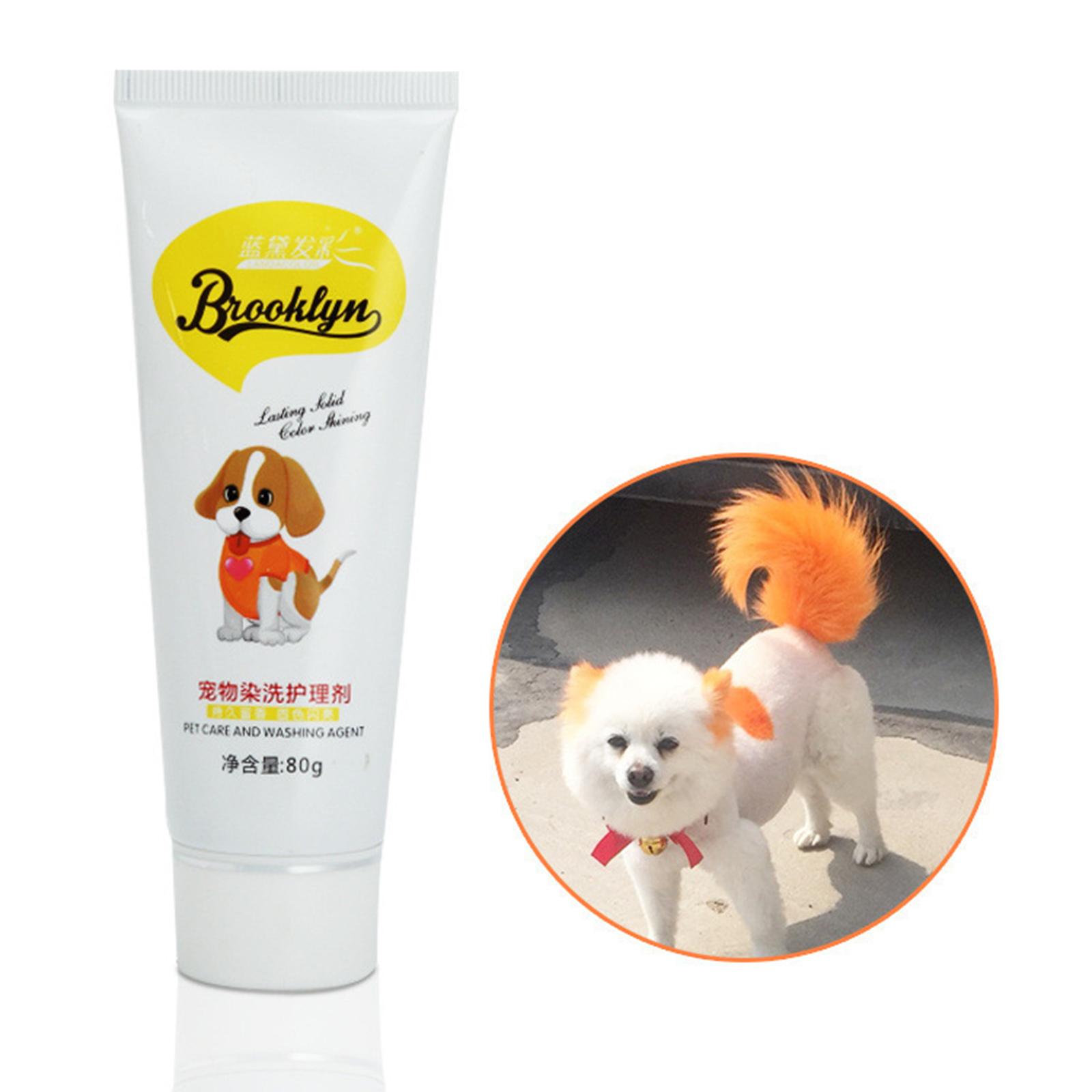 Dog Hair Dye Pet Care Bright Color Grooming Dog Hair Agent Hair Dye Coloring Pet