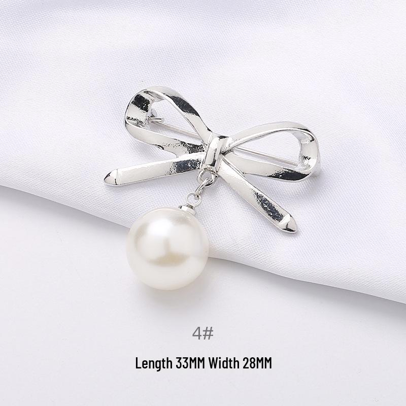 

Элегантная брошь-булавка с жемчугом для одежды и кардиганов - женский аксессуар