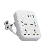 Wall Socket Electrical Power Strips USB Charging Port Electrical Socket Extension Cord for Home Office and Travel