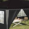 Pop Up Party Tent 575 X 288 X 245 Cm Black