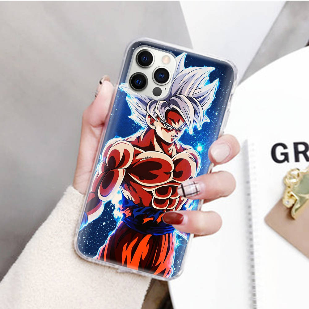 JW75 Dragon Ball Transparent Case for Samsung A04 A14 A23 M33 M53 Realme 10 9 C35 C55 VIVO Y02 X80 Infinix Hot 30 Note 11 Tecno Spark 8P Pro