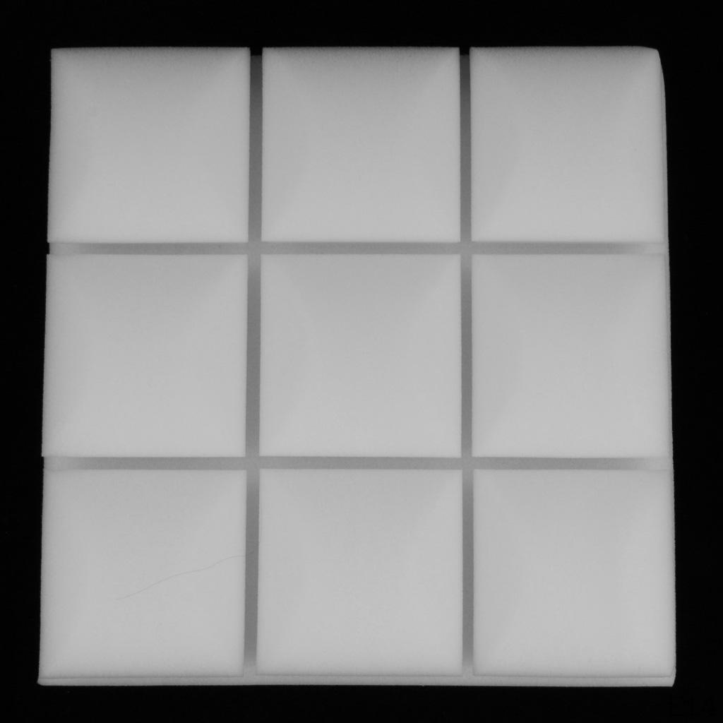 6 Pcs Studio Soundproofing Foam for Home Theatre KTV Stage