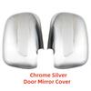 For Lexus RX330 RX350 2003 2004 2005 2006 - 2009 Car Rearview Accessories Gloss Black Carbon Side Mirror Cover Trim Paste Style