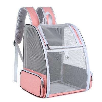 Atmungsaktiver Haustier-Rucksack für den Außenbereich, tragbarer Rucksack für Katzen, minimalistischer Stil, Reisen, große Kapazität, bequeme Katzentasche