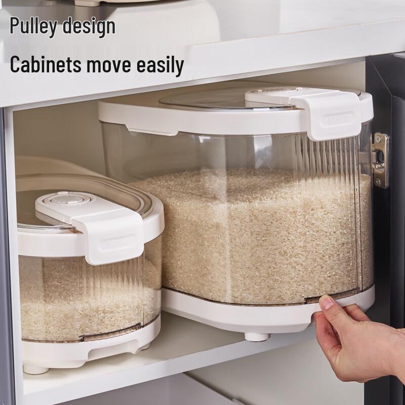 Kapa Bear Rolling Rice Storage Container with Timer