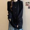 Navava Casual Simple Daily Long Sleeve Knit Cardigan Nk2488