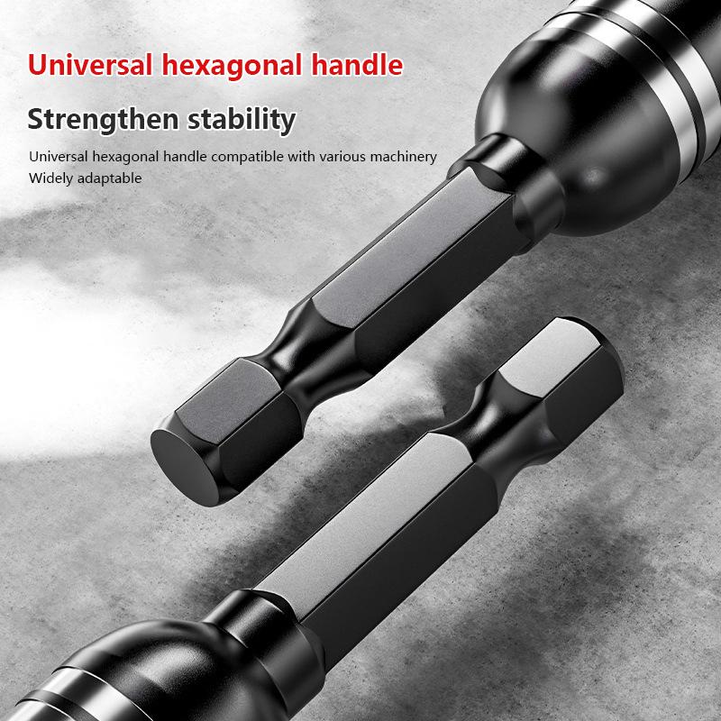 Steel Magnetic Nut Screwdriver Socket Bits For Power Drills Hex Shank Driver/Adapter Socket Wrench Tool Parts Accessories