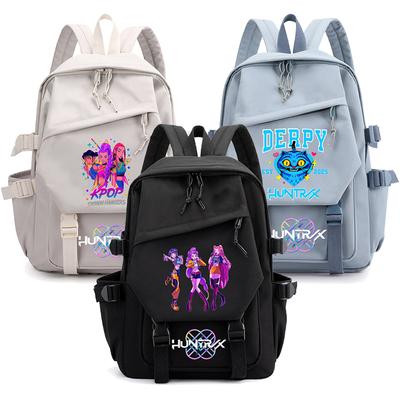 Cartoon Kpop Demon Hunters Printed Backpack for Teenager Boy Gril Schoolbag Children Student Waterproof Bookback Women Waterprooftravel Bag Kid Gift