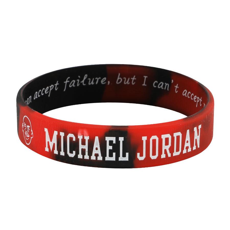 Basketball Glow Wristband: Kobe, James, Curry, Irving, Durant, Inspirational Silicone Bracelet
