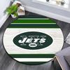 New York Jets2 Round Area Rug,Carpet Rug for Living Room Bedroom Sofa Playroom Decor,Non-slip Floor Mat