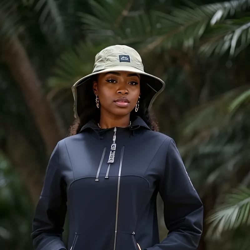 Cappelli Panama Unisex Estivi a Tesa Larga Impermeabili e ad Asciugatura Rapida Visiera da Esterno Cappelli a Secchiello Traspiranti in Rete Cappello da Sole con Patta per il Collo