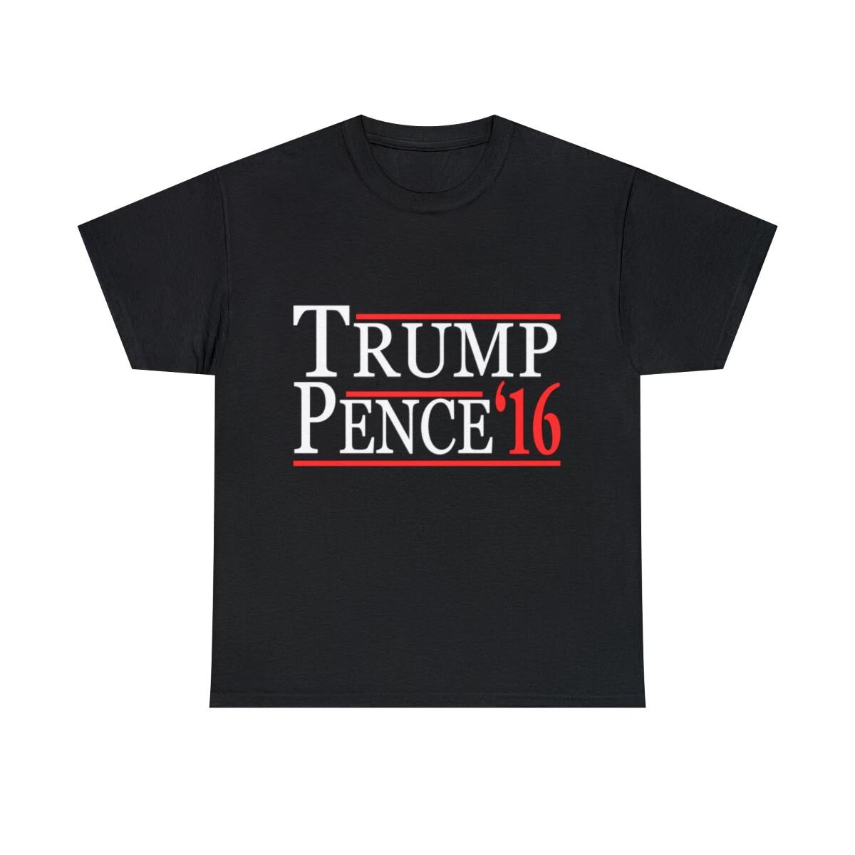 Donald Trump Mike Pence Graphic Tee Shirt, S-5XL L