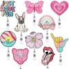 Butterfly Easy-Pull Buckle Embroidery Cloth Sticker Mouth Clothes Patch Sticker Crocodile Clip Cute Puppy Computer Embroidery Chapter Boy
