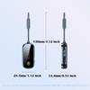 2 in 1 Wireless Audio Adapter Stereo Music Bluetooth 5.4 Receiver Transmitter 2024