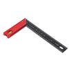 Right Angle Ruler 12 Inch Aluminium Alloy Multifunctional High Accuracy Thickened L Square Ruler