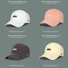 Cotton Baseball Cap With Embroidery Sun Protection For Casual Women