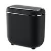 Crevice Smart Induction Trash Can: Multi-Scene, Low-Noise, Slow-Close, Waterproof, Odor-Proof Trash Bin.