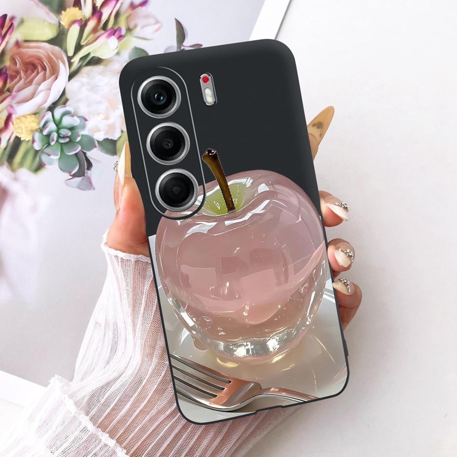 For Tecno Camon 40 Pro 5G CM7 Case Luxury Butterfly Painted Cover Soft TPU Phone Case For Tecno Camon 40 Camon40 Pro 4G CM6 Bags