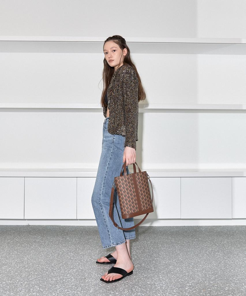 Undei Book Tote Brown