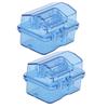 2Sets RC Receiver Box Radio Receiver Protector Waterproof Receiving Box for RC Car Boat