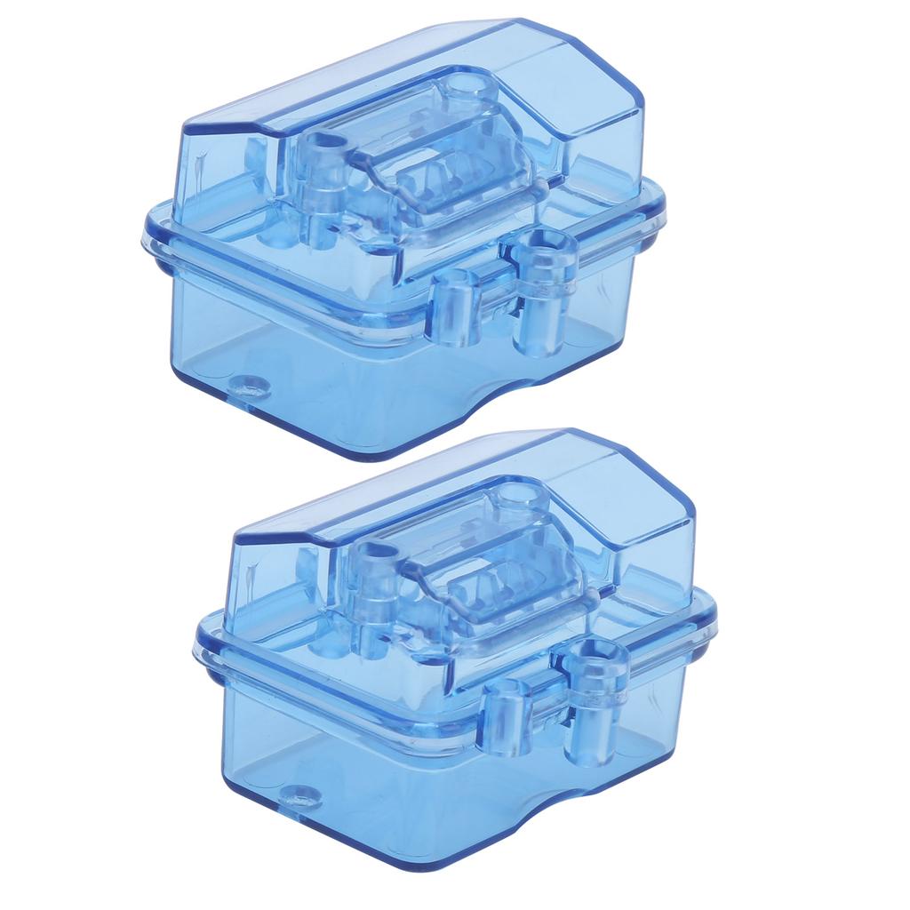 2Sets RC Receiver Box Radio Receiver Protector Waterproof Receiving Box for RC Car Boat