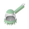 Pet Bath Brush For Dogs And Cats Shower Massage Brush, Stripping Comb And Lathering Tool Anti-frizz Grooming Brush For Baths