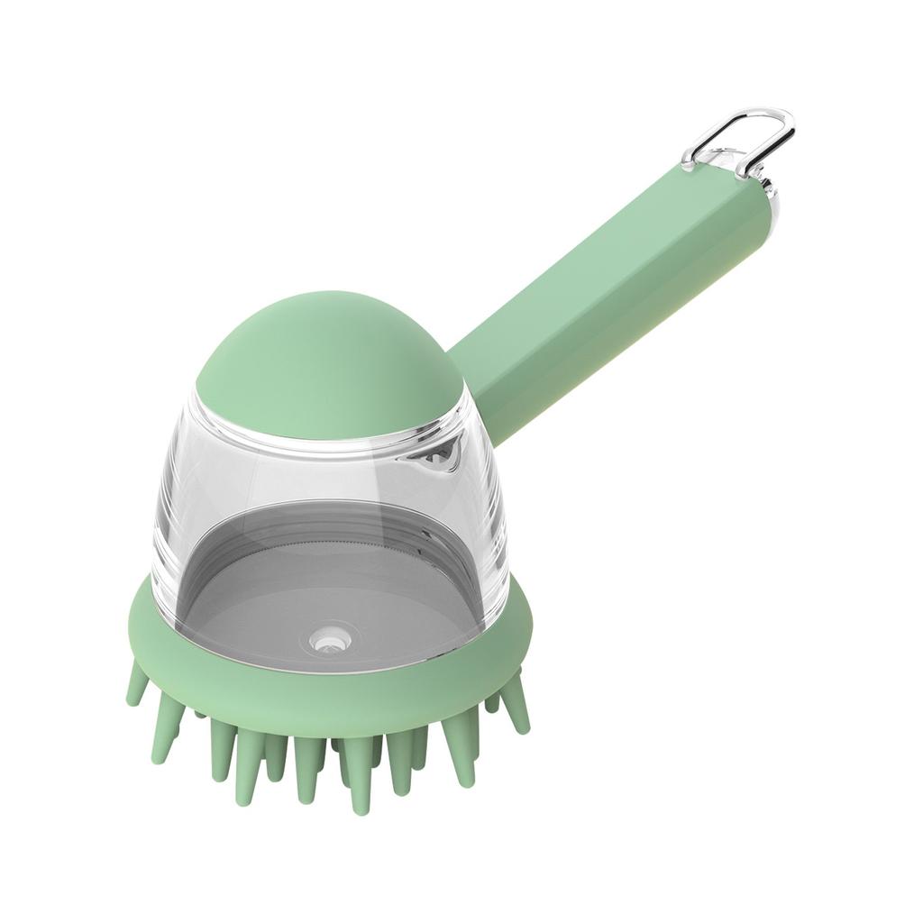 Pet Bath Brush For Dogs And Cats Shower Massage Brush, Stripping Comb And Lathering Tool Anti-frizz Grooming Brush For Baths