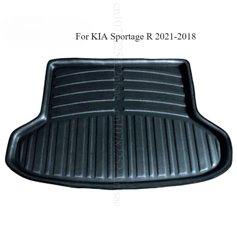 CarTrunk Mat Cargo Dust Pad Anti Slip Tail Liner Black Luggage Protective Automotive Parts for KIA Sportage R -2018