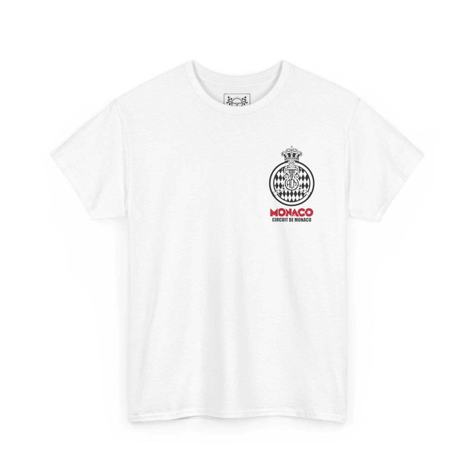 Automobile Club Monaco T-Shirt - Formula Street Race Track Tee - Racing Fan Gift 2XL