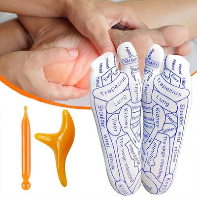 Massage Relieve Tired Feet Socks Acupressure Foot Massager Reflexology Socks Foot Point Tool Physiotherapy Sock